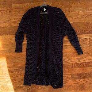 Minnie Rose Women’s Navy Cardigan Size XS/S